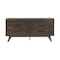 Armen Living Astoria Oak Dresser for Bedroom with 6 Drawers LCAHDRDG - alternate 1